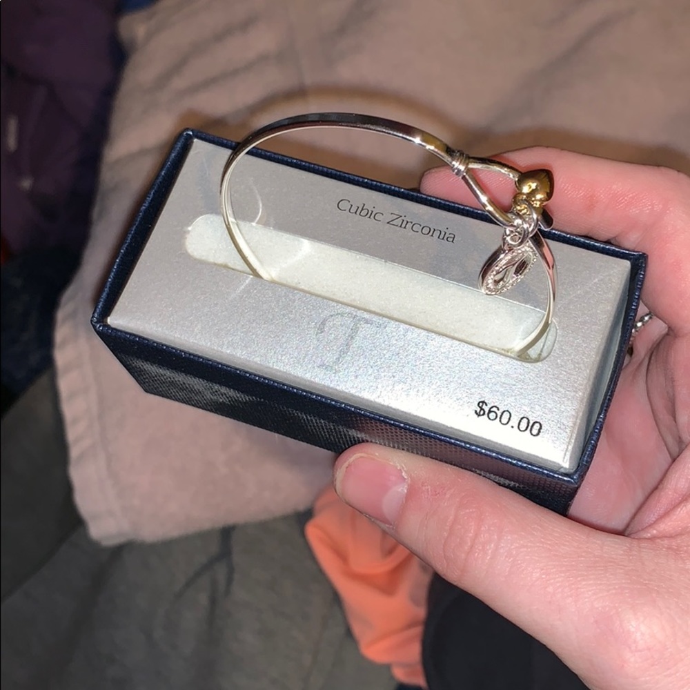 Initial “T” Bracelet